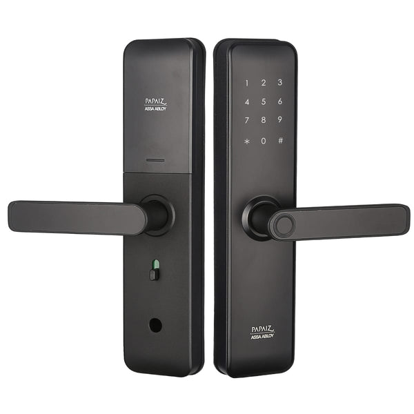 Fechadura Digital Papaiz Fit Lock — Maçaneta com Biometria