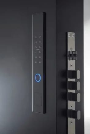 Fechadura Digital Emteco Barcelona II — Push com Biometria e App Tuya