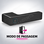 Fechadura Digital Lumina Audaz Preta Minimalista: modo passagem