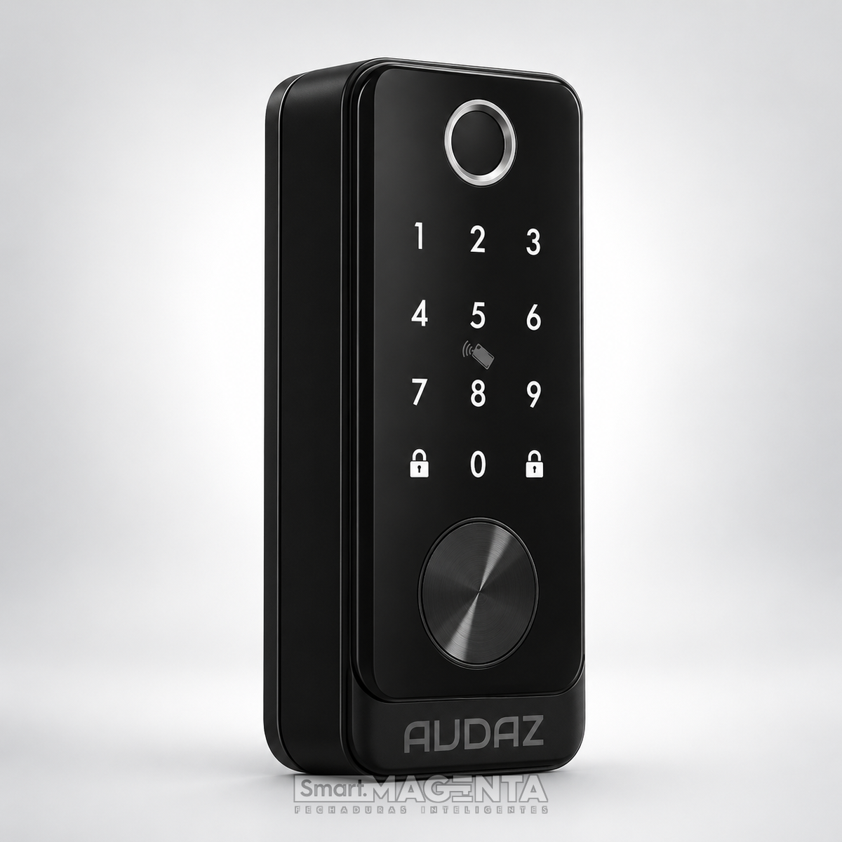 Fechadura Pulse Audaz Rolete Preta Ttlock