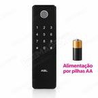 Fechadura Digital AGL T12S: pilhas aa