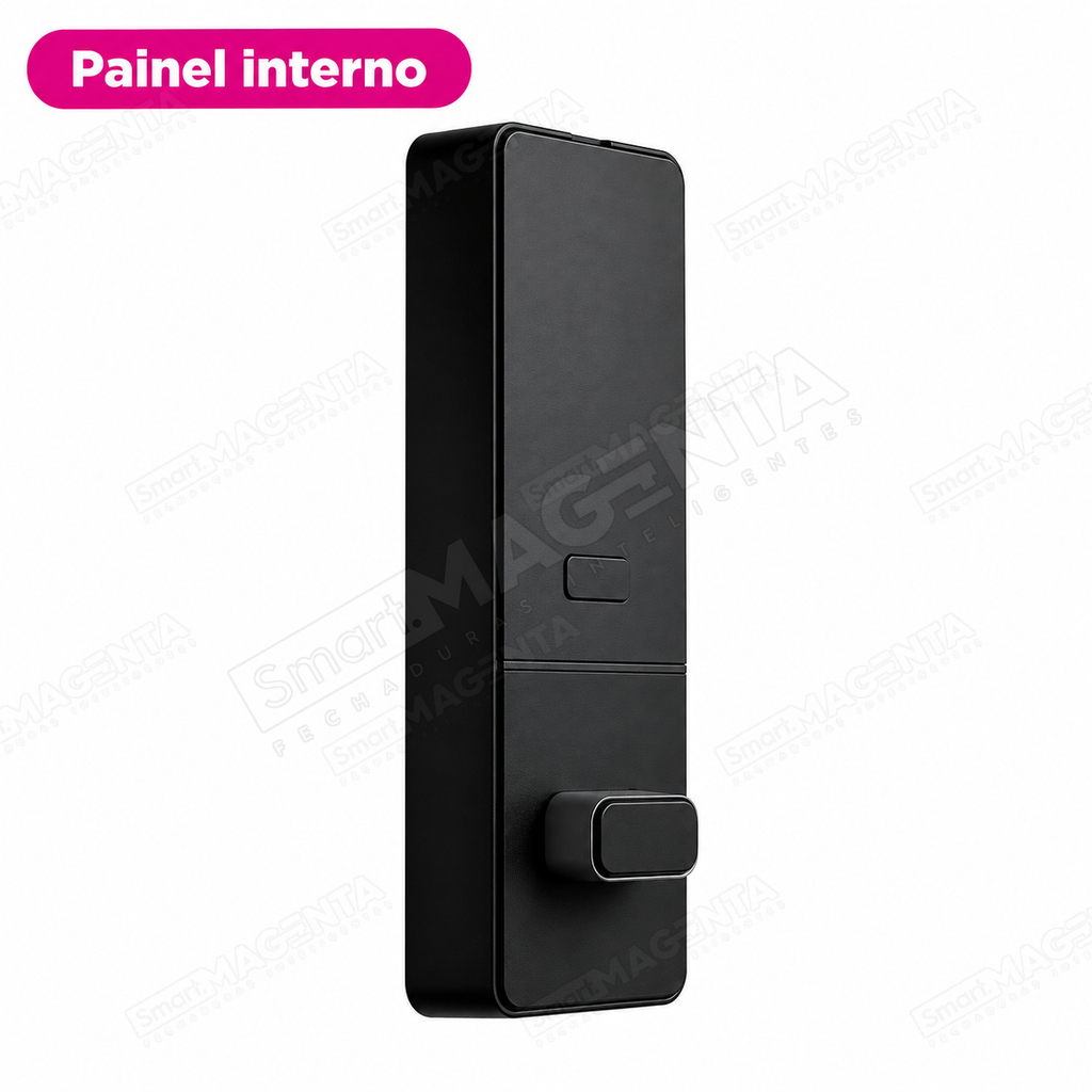 Fechadura Digital AGL T12S: painel interno
