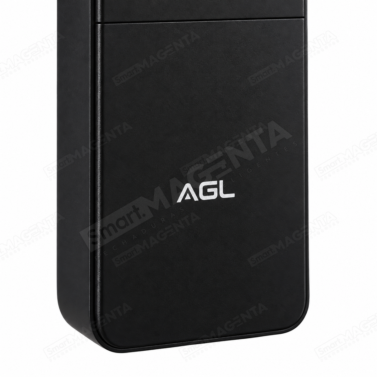 Fechadura Digital AGL T12S: detalhe do acabamento