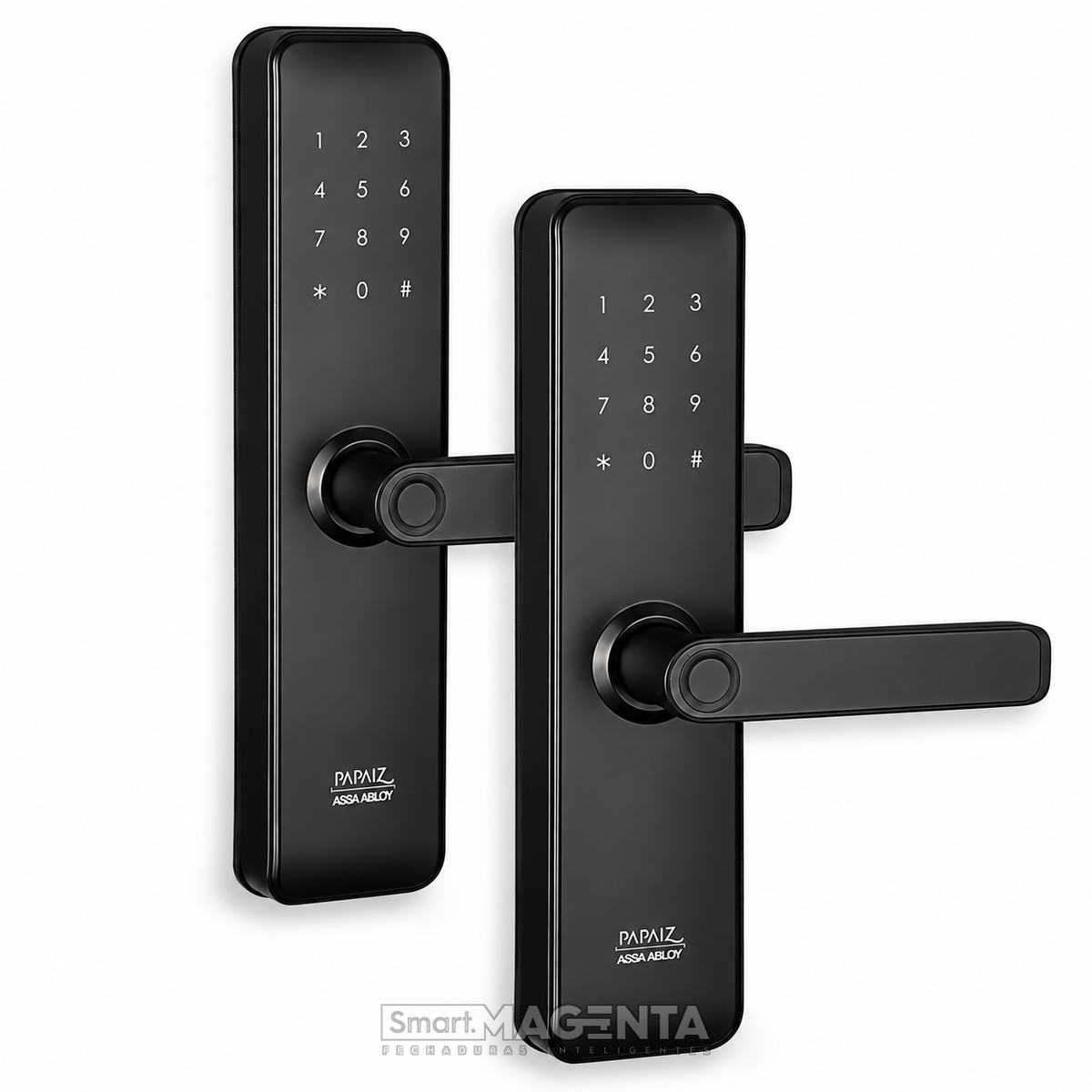 Kit 2 Fechaduras Digitais Papaiz Fit Lock