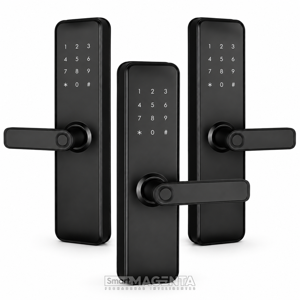 Kit 3 Fechaduras Digitais Papaiz Fit Lock