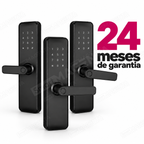 Kit 3 Fechaduras Digitais Papaiz Fit Lock: garantia