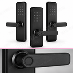 Kit 3 Fechaduras Digitais Papaiz Fit Lock: detalhe do acabamento