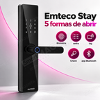 Fechadura Digital Emteco Stay: 5 formas de abrir