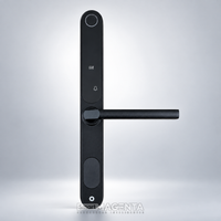 Fechadura Digital Emteco Porto Slim II — Perfil Estreito com Biometria, IP65 e App Tuya
