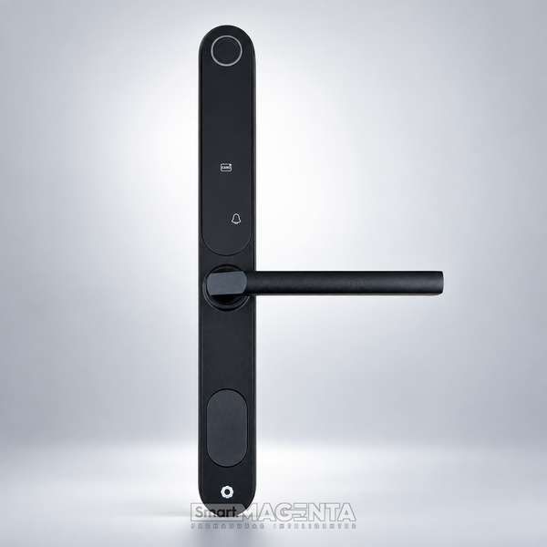 Fechadura Digital Emteco Porto Slim II — Perfil Estreito com Biometria, IP65 e App Tuya