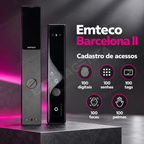 Fechadura Digital Emteco Barcelona II: cadastro de acessos