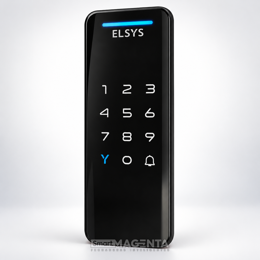 Fechadura Digital Elsys Pop Preta