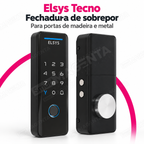 Fechadura Digital Elsys Tecno: instalacao de sobrepor