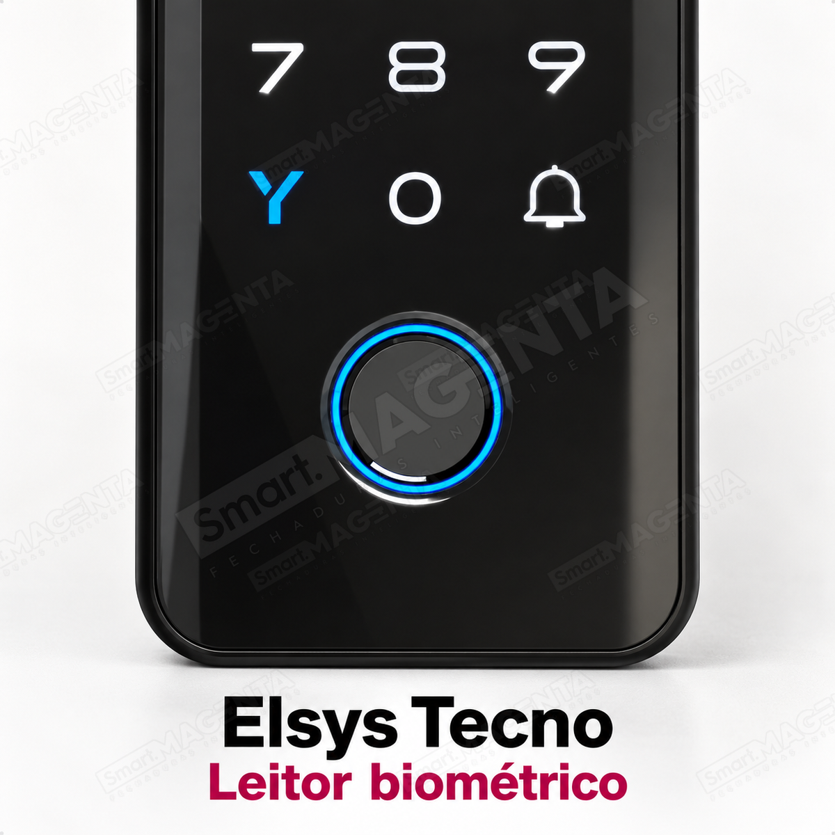 Fechadura Digital Elsys Tecno: detalhe do leitor