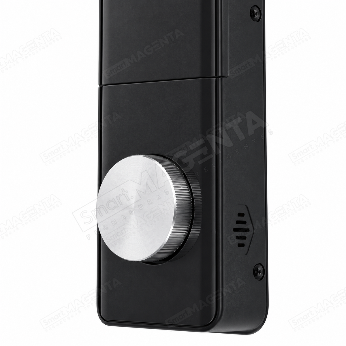 Fechadura Digital Elsys Tecno: painel interno em detalhe