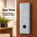 Fechadura Digital Elsys Tecno: para madeira e metal