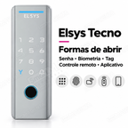 Fechadura Digital Elsys Tecno: formas de abertura