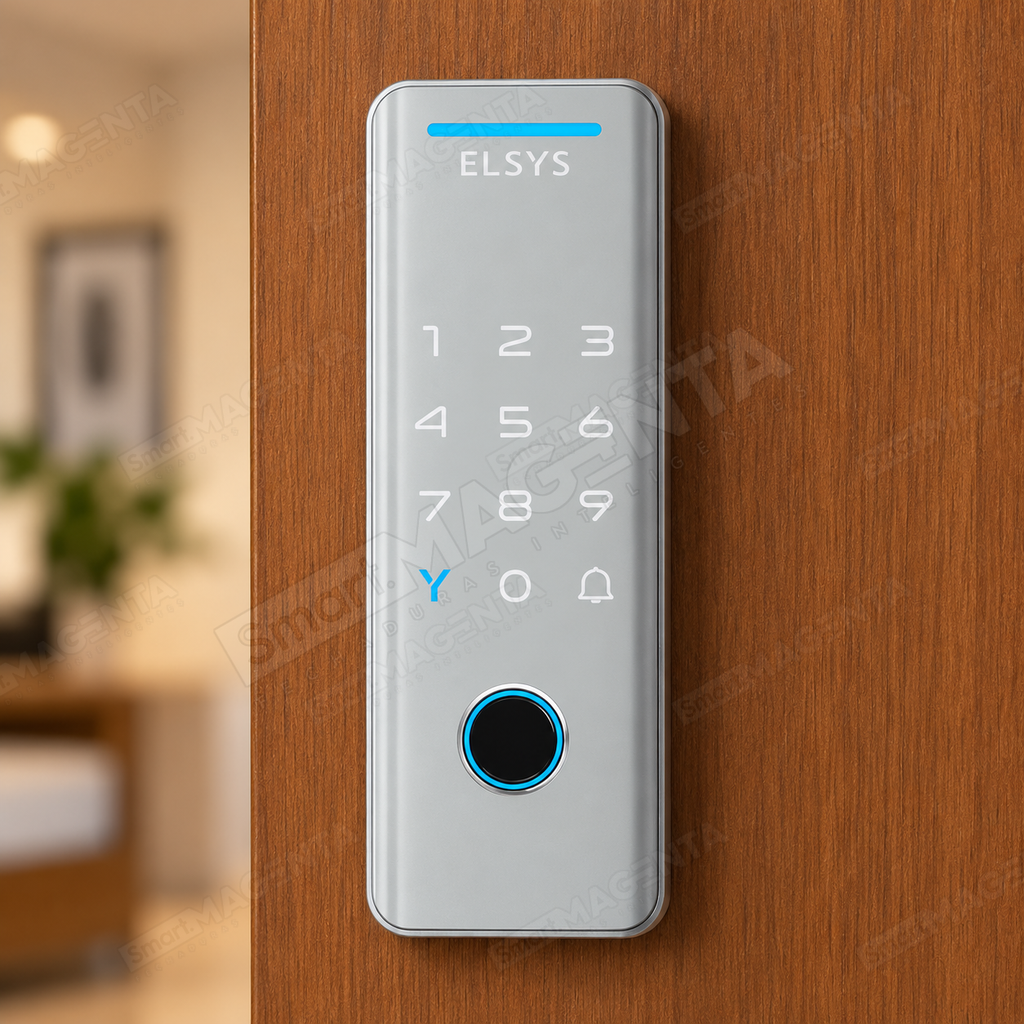 Fechadura Digital Elsys Tecno: uso interno