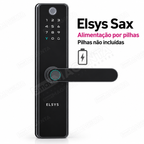 Fechadura Digital Elsys Sax: alimentação por pilhas