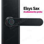 Fechadura Digital Elsys Sax: acabamento da maçaneta