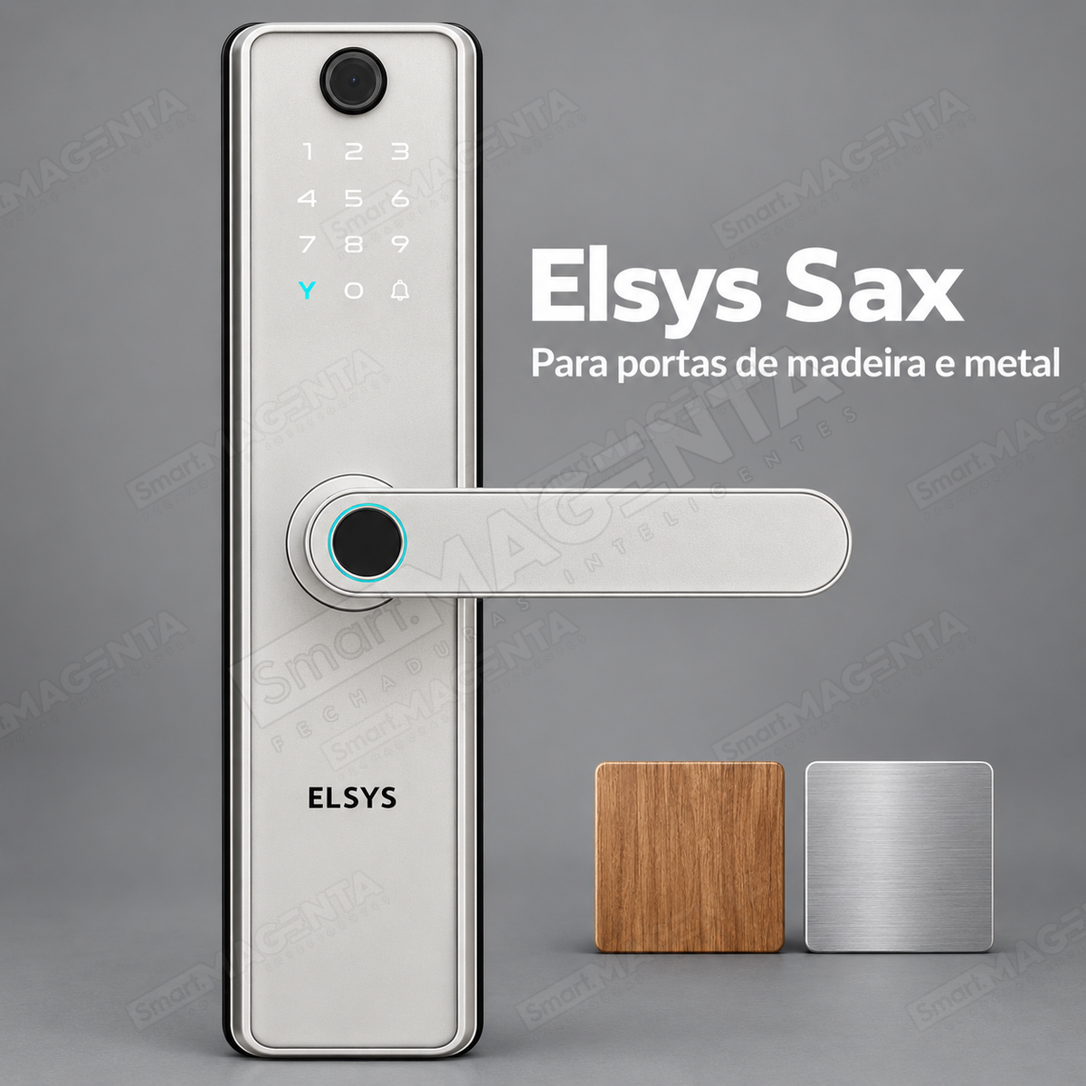 Fechadura Digital Elsys Sax: para madeira e metal