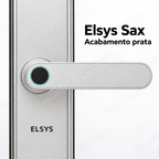 Fechadura Digital Elsys Sax: detalhe da maçaneta