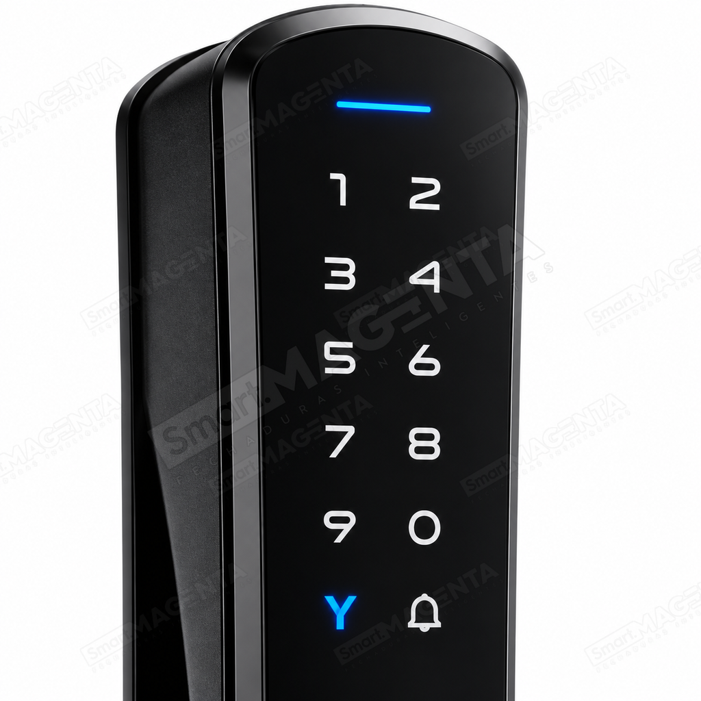 Fechadura Digital Elsys Samba: detalhe do teclado