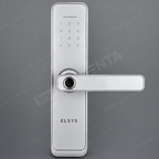 Fechadura Digital Elsys Clássica ESF-DE4000B Prata: acabamento prata