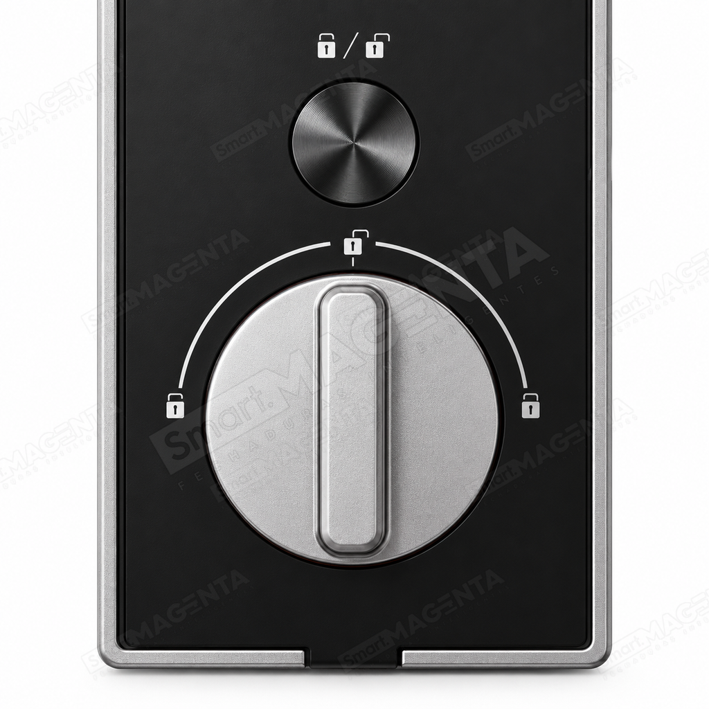 Fechadura Digital Ezviz DL04 Pro: painel interno em detalhe