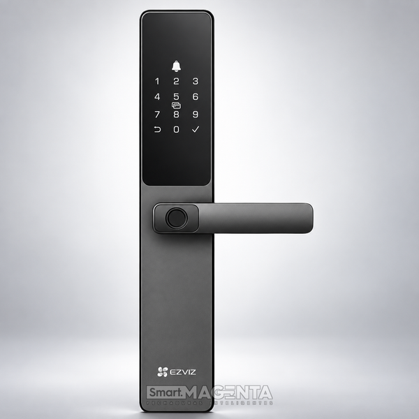 Fechadura Digital Ezviz DL05 — Maçaneta com Biometria e App Wifi