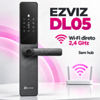 Fechadura Digital Ezviz DL05: wi fi direto