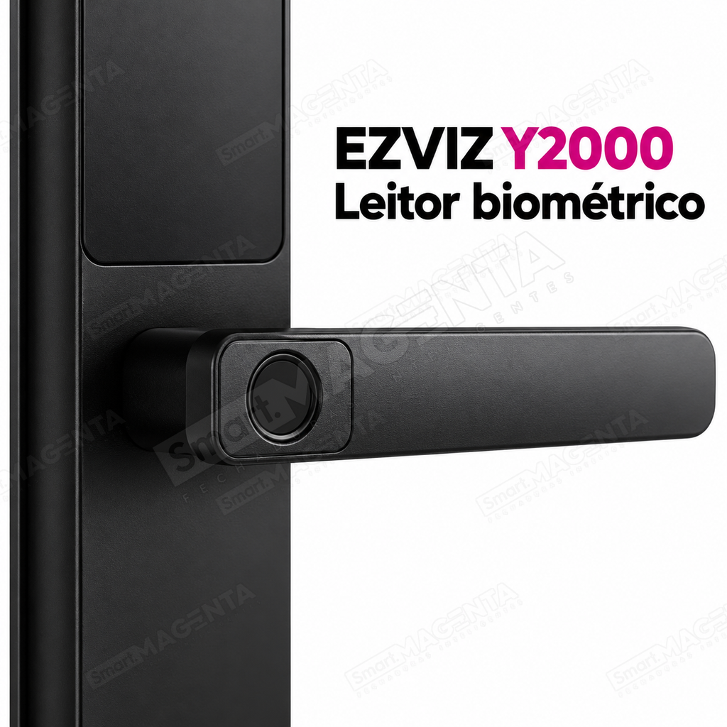 Fechadura Digital Ezviz Y2000: detalhe do leitor