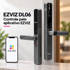 Fechadura Digital Ezviz DL06: controle pelo aplicativo