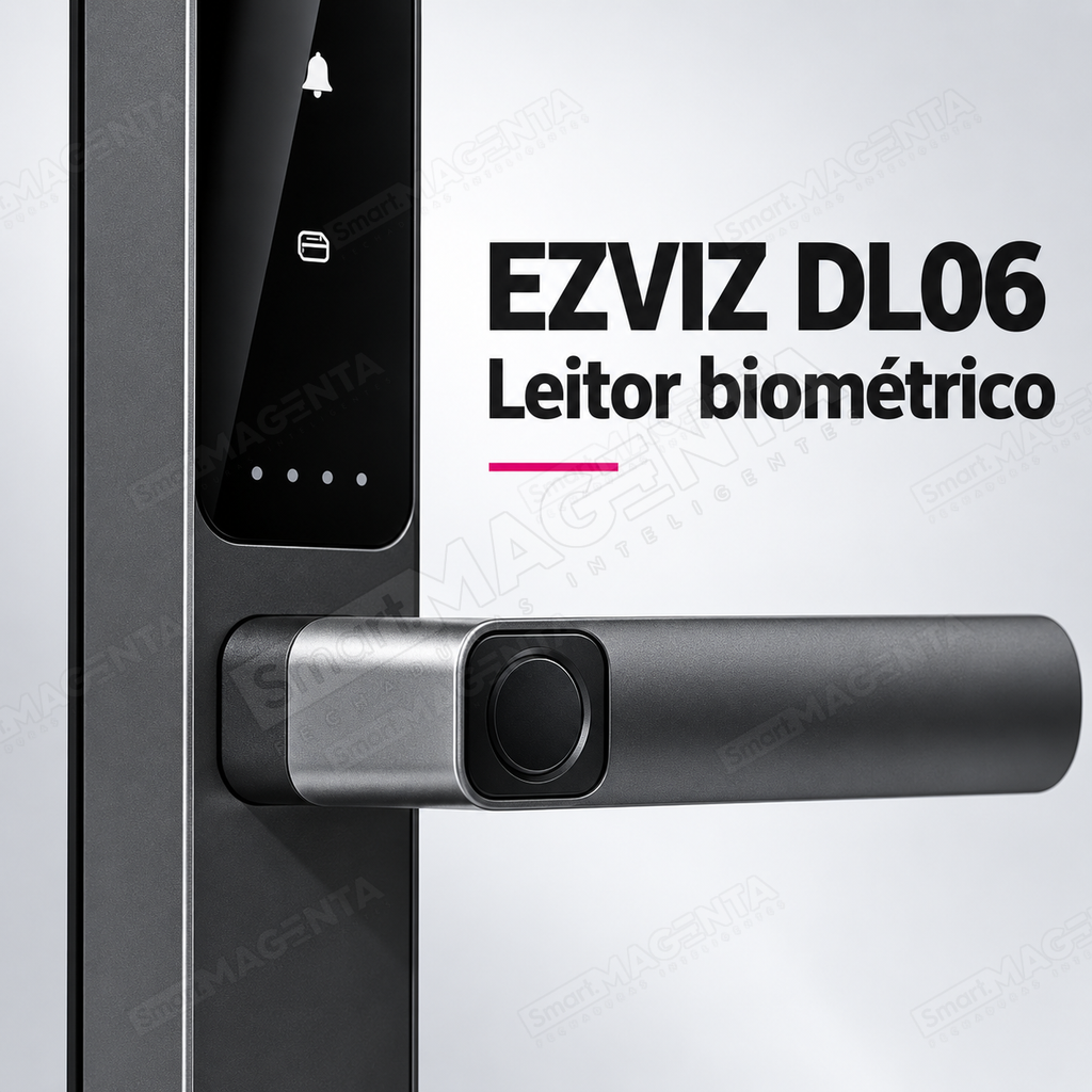 Fechadura Digital Ezviz DL06: detalhe do leitor
