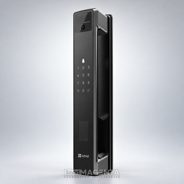 Fechadura Digital Ezviz Y3000 — Push com Biometria e App Wifi
