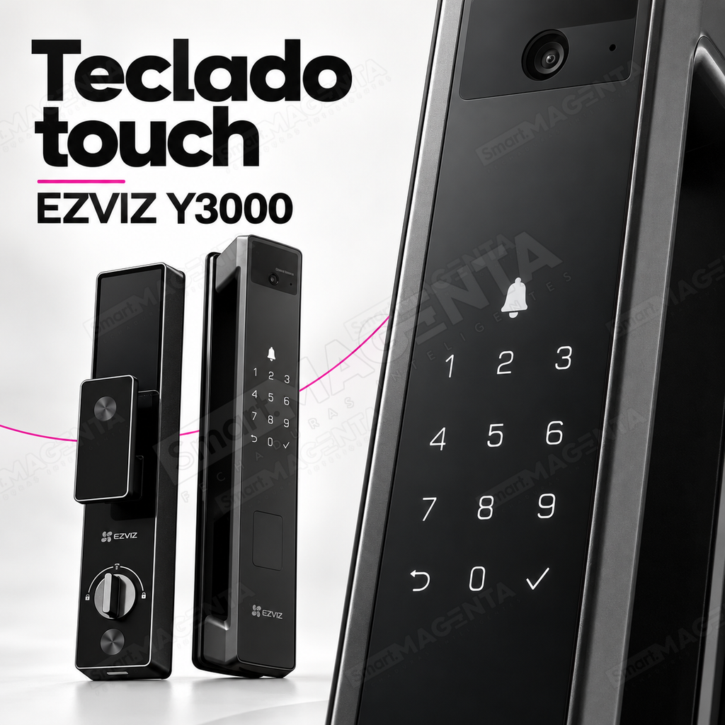 Fechadura Digital Ezviz Y3000: teclado