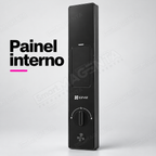 Fechadura Digital Ezviz Y3000: painel interno