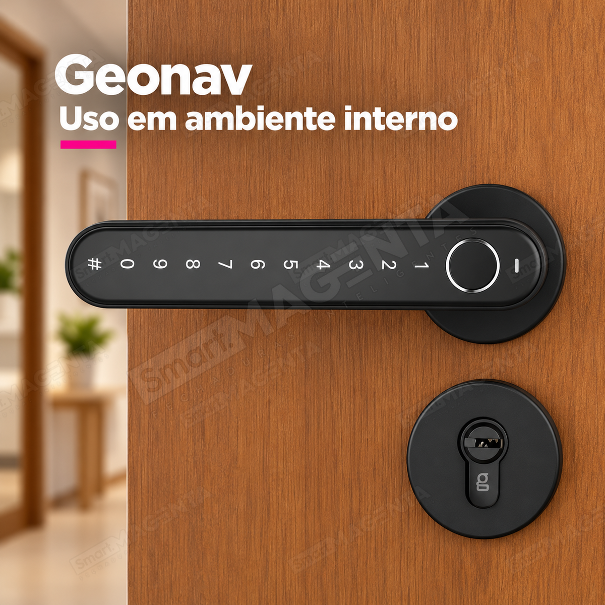 Fechadura Digital Geonav FBE03: uso em ambiente interno