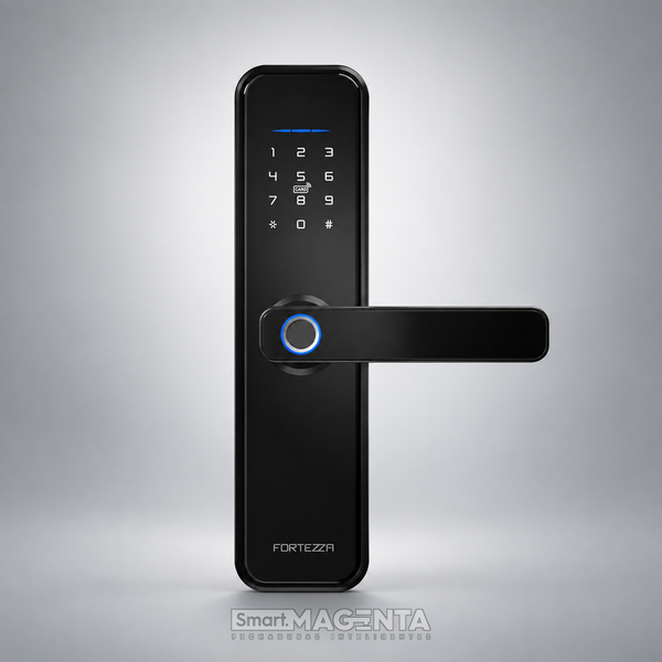 Fechadura Digital Geonav FZE01 — Maçaneta com Biometria e Máquina Automática