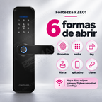 Fechadura Digital Geonav FZE01: formas de abrir