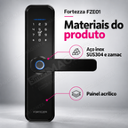 Fechadura Digital Geonav FZE01: materiais