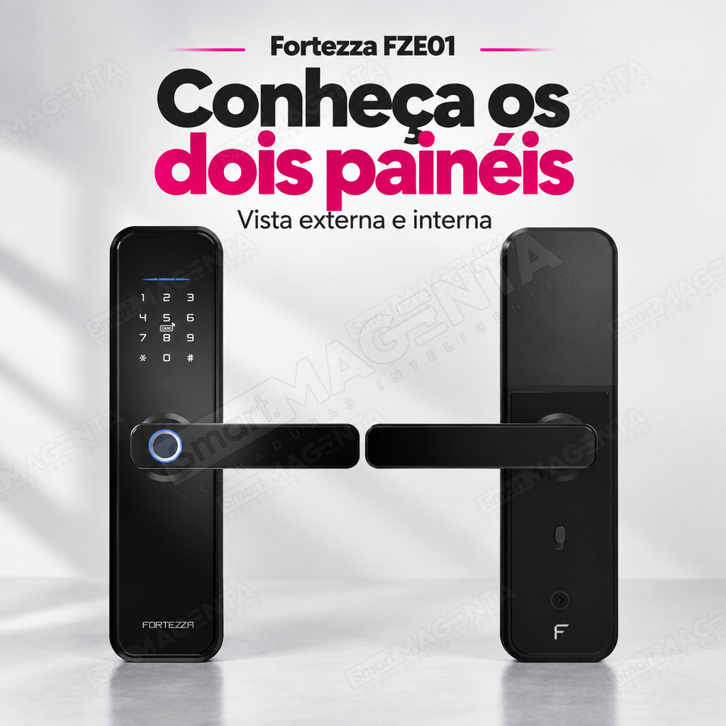 Fechadura Digital Geonav FZE01: conjunto