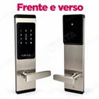 Fechadura Digital Grad Orion 9000: frente e verso