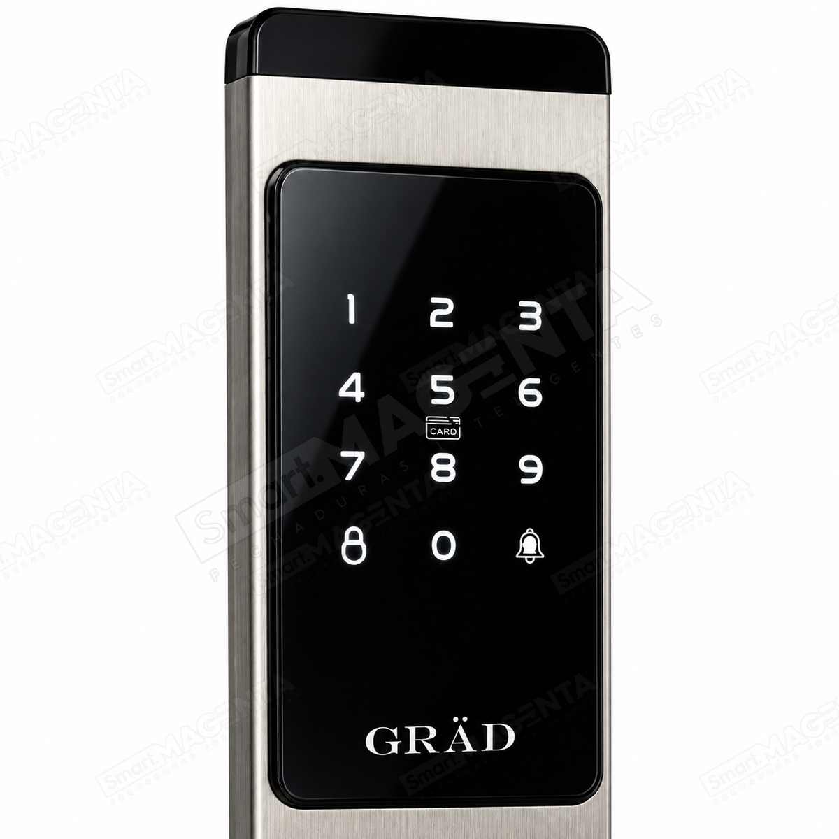 Fechadura Digital Grad Orion 9000: detalhe do painel