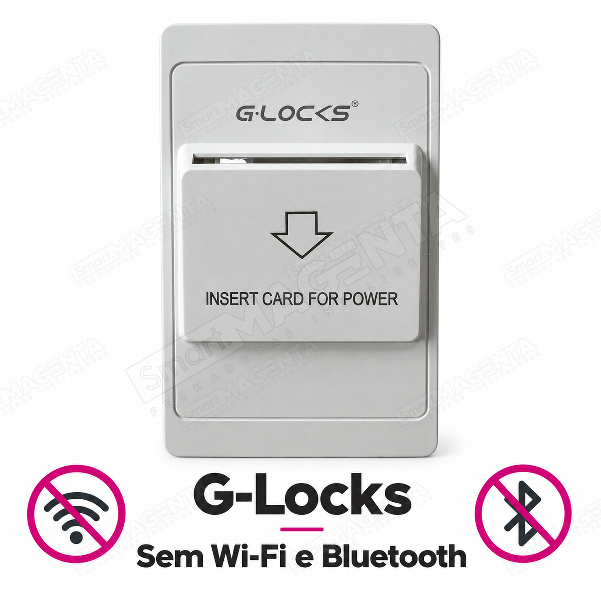 Grad G-locks Economizador de Energia Cartão Pousada Airbnb: sem wifi e bluetooth