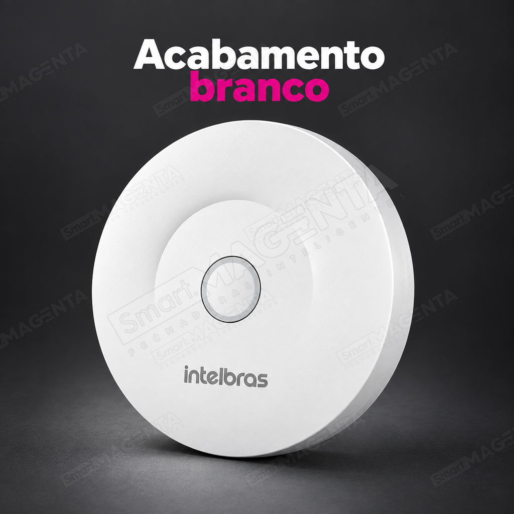 Hub de Automação Intelbras Mibo MCA 1002 Zigbee Wi-fi: acabamento branco