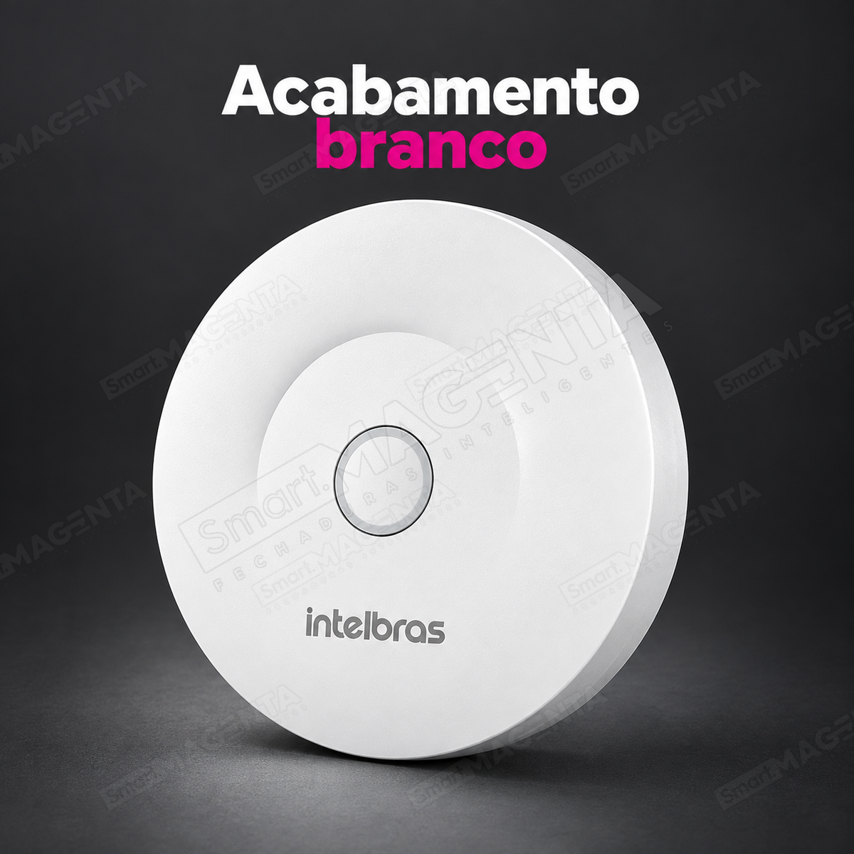Hub de Automação Intelbras Mibo MCA 1002 Zigbee Wi-fi: acabamento branco
