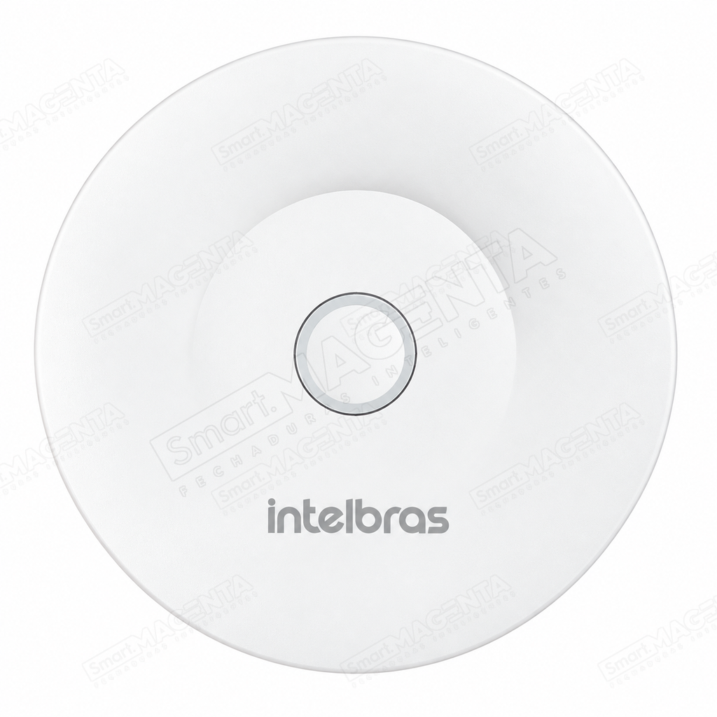 Hub de Automação Intelbras Mibo MCA 1002 Zigbee Wi-fi: detalhe do botao