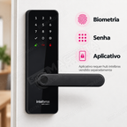 Fechadura Digital Intelbras MFR3000 V: formas de abertura