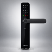 Fechadura Digital Intelbras MFR7000 V — Maçaneta com Biometria e App Mibo Opcional